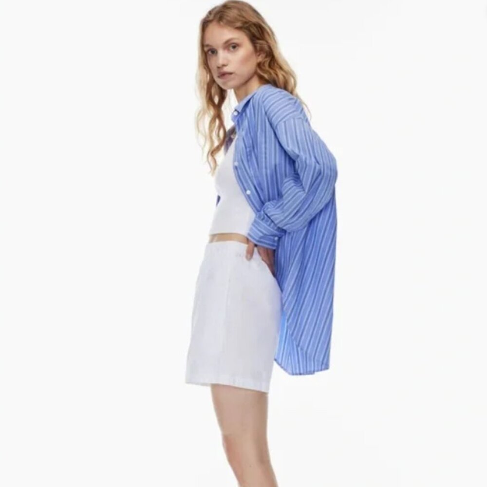 WILFRED FREE Breeze High-waisted Poplin Shorts - Size XS